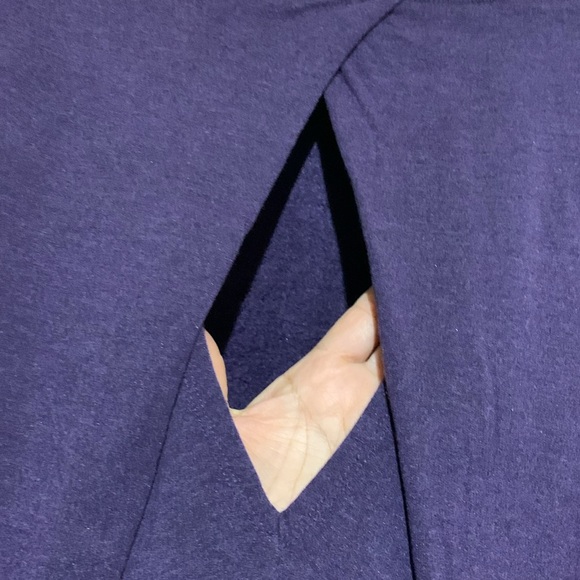 Threads 4 Thought Top Sweatshirt Sweater M Purple SOFT Stretch Modal Spandex - Picture 10 of 14